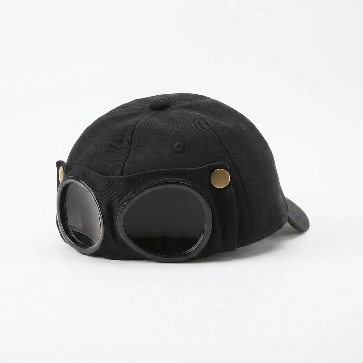 Capgoggle | Unisex Baseball Cap Aviator Hat with Goggles